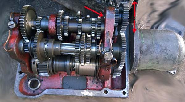 Коробка подач консольно-фрезерного верстата